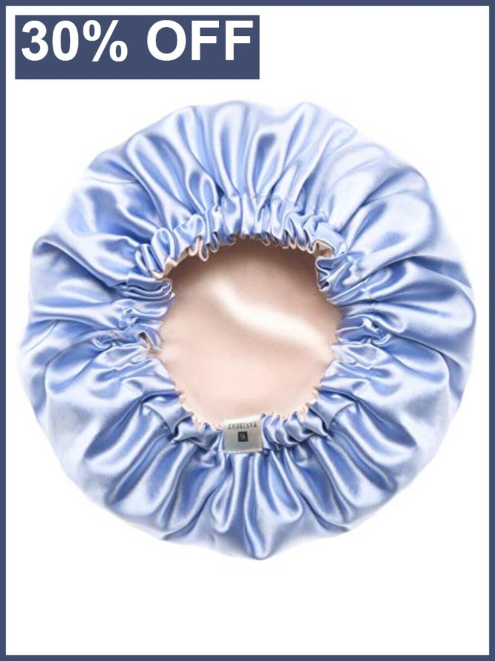 Satin Sleep Bonnet for Kids Double Layer Reversible Adjustable Cap